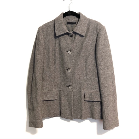 Banana republic herringbone wool blazer jacket - Picture 1 of 8